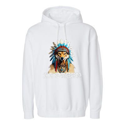 Coyote Predator 22 Cree.D Graphic Design Garment-Dyed Fleece Hoodie