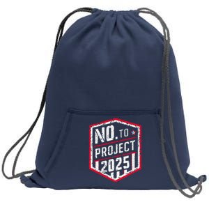 Current Political 2024 Stop Project 2025 Sweatshirt Cinch Pack Bag