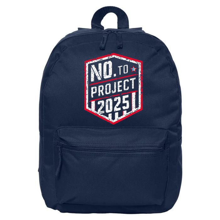 Current Political 2024 Stop Project 2025 16 in Basic Backpack