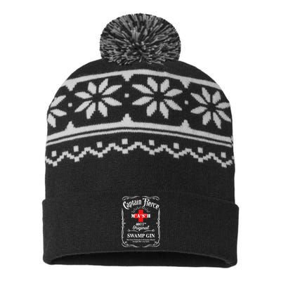 Captain Pierce 4077 Original Swamp Gin USA-Made Snowflake Beanie