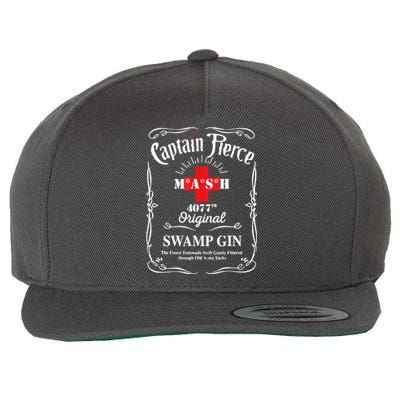 Captain Pierce 4077 Original Swamp Gin Wool Snapback Cap