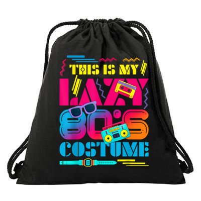 Costume Party 80s Drawstring Bag