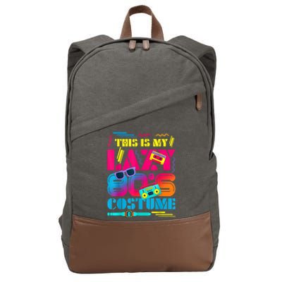 Costume Party 80s Cotton Canvas Backpack