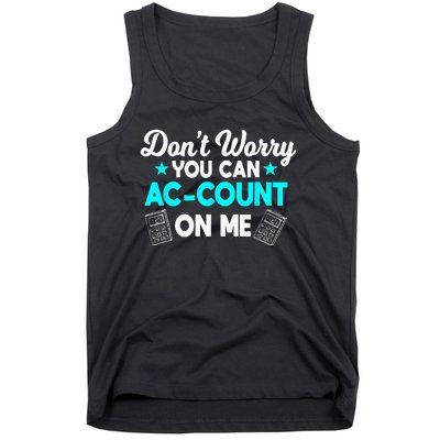 Certified Public Accountant Account Analyst Tank Top