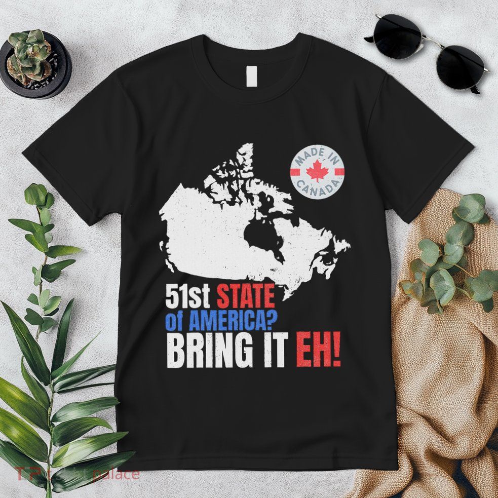 Canadian Patriotic Anti Trump Canada Map Premium T-Shirt