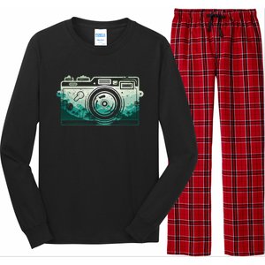 Cool Photography Art Photographer Camera Lover Gift Long Sleeve Pajama Set