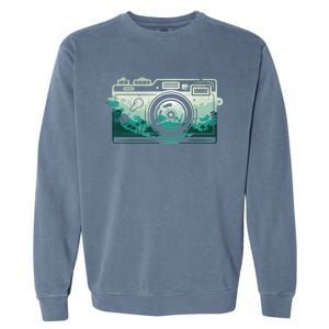 Cool Photography Art Photographer Camera Lover Gift Garment-Dyed Sweatshirt