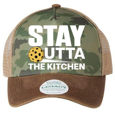 Cool Pickleball Art Pickleball Player Sport Legacy Tie Dye Trucker Hat