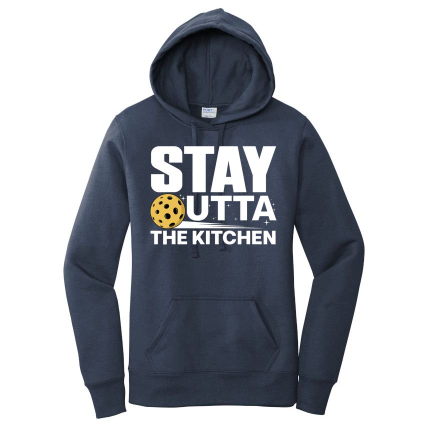 Cool Pickleball Art Pickleball Player Sport Women's Pullover Hoodie