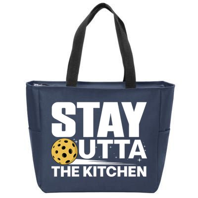 Cool Pickleball Art Pickleball Player Sport Zip Tote Bag