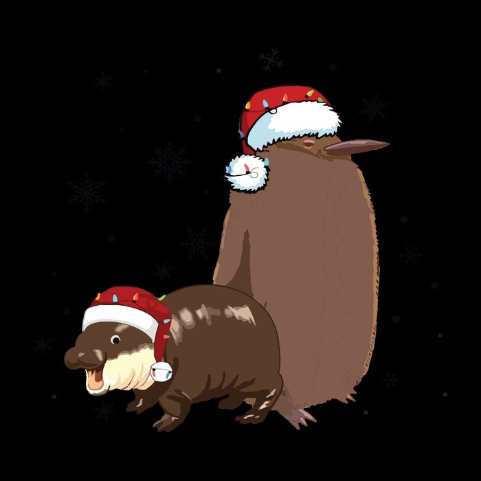 Christmas Pesto And Moo Deng Friendship Doggie Tank