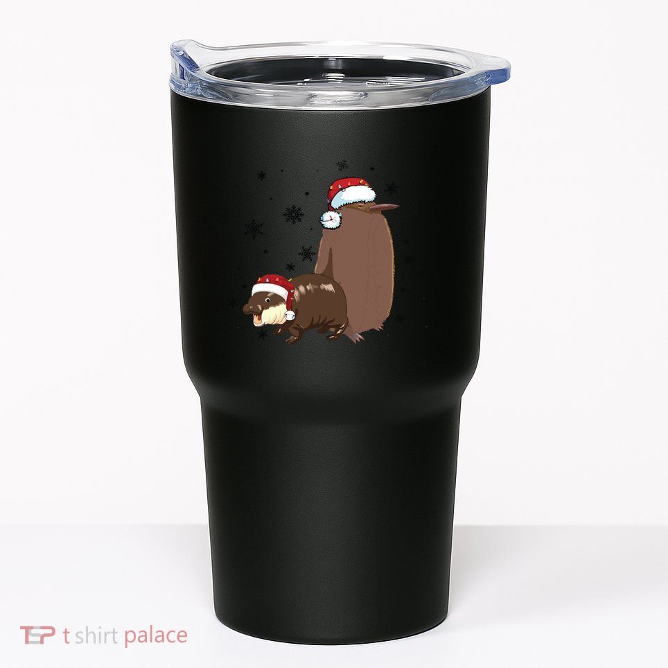 Christmas Pesto And Moo Deng Friendship Tumbler