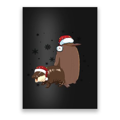 Christmas Pesto And Moo Deng Friendship Poster