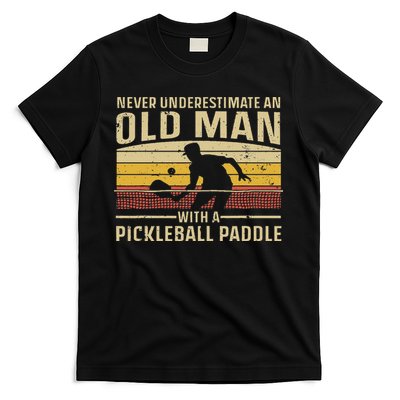 Cool Pickleball Art For Women Paddle Pickleball Player T-Shirt