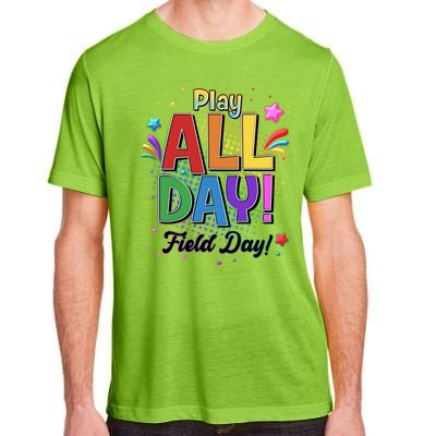 Colorful Play All Day Field Day Adult ChromaSoft Performance T-Shirt