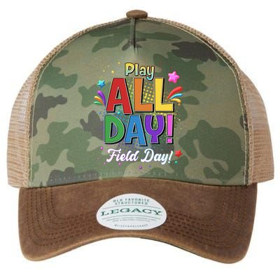 Colorful Play All Day Field Day Legacy Tie Dye Trucker Hat