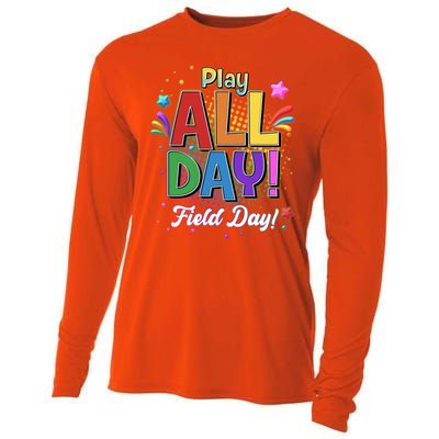 Colorful Play All Day Field Day Cooling Performance Long Sleeve Crew