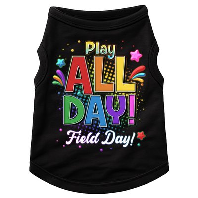 Colorful Play All Day Field Day Doggie Tank