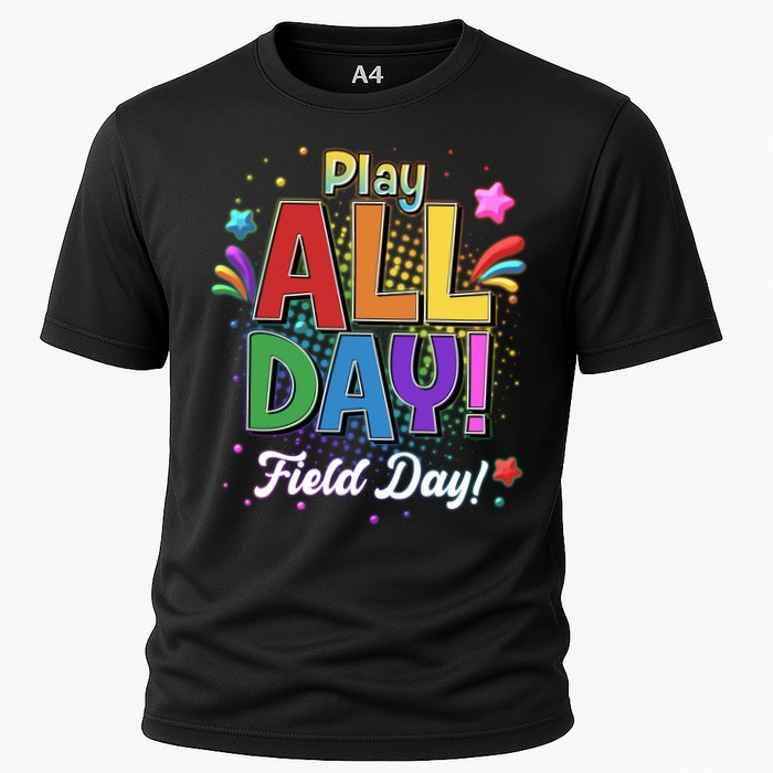 Colorful Play All Day Field Day Performance Shirt