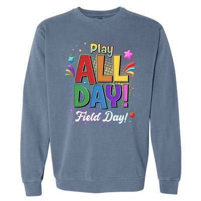 Colorful Play All Day Field Day Garment-Dyed Sweatshirt