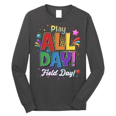 Colorful Play All Day Field Day Long Sleeve Shirt