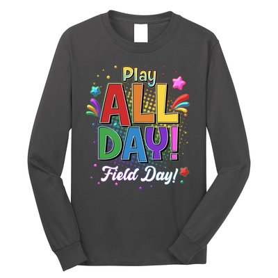 Colorful Play All Day Field Day Long Sleeve Shirt