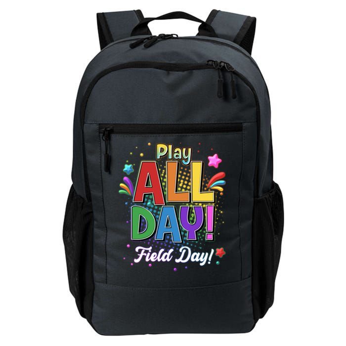 Colorful Play All Day Field Day Daily Commute Backpack