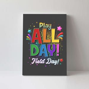 Colorful Play All Day Field Day Canvas