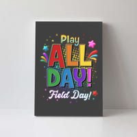 Colorful Play All Day Field Day Canvas