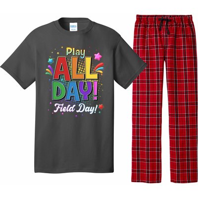 Colorful Play All Day Field Day Pajama Set