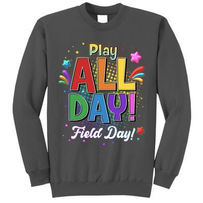 Colorful Play All Day Field Day Tall Sweatshirt