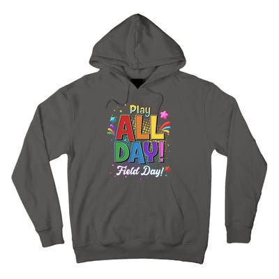 Colorful Play All Day Field Day Tall Hoodie