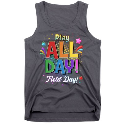 Colorful Play All Day Field Day Tank Top