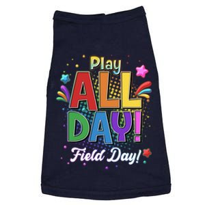 Colorful Play All Day Field Day Doggie Tank