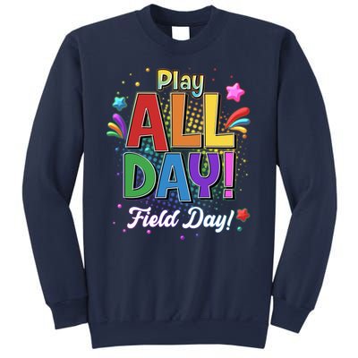 Colorful Play All Day Field Day Sweatshirt