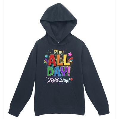 Colorful Play All Day Field Day Urban Pullover Hoodie