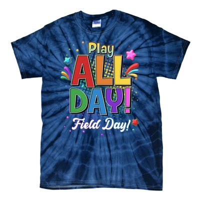 Colorful Play All Day Field Day Tie-Dye T-Shirt