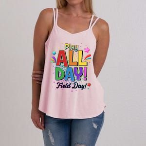 Colorful Play All Day Field Day Women's Strappy Tank