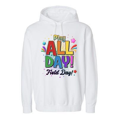 Colorful Play All Day Field Day Garment-Dyed Fleece Hoodie