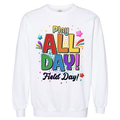 Colorful Play All Day Field Day Garment-Dyed Sweatshirt