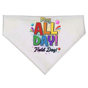 Colorful Play All Day Field Day USA-Made Doggie Bandana