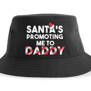 Christmas Pregnancy Announcement New Dad Gift Sustainable Bucket Hat