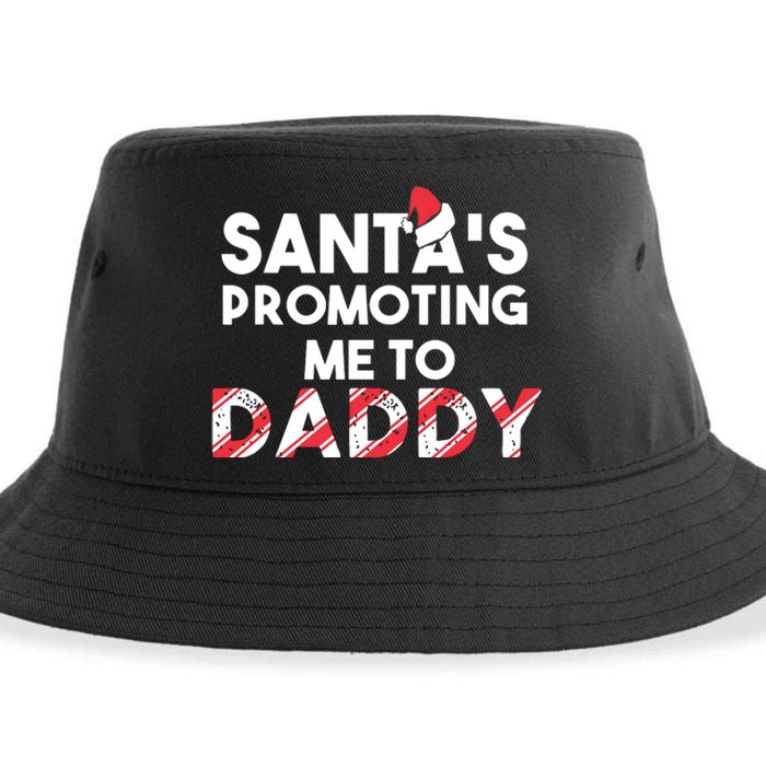 Christmas Pregnancy Announcement New Dad Gift Sustainable Bucket Hat