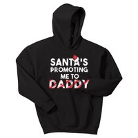 Christmas Pregnancy Announcement New Dad Gift Kids Hoodie