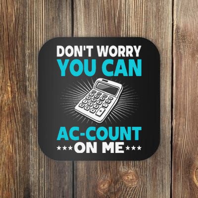 Certified Public Accountant Account Analyst Funny Gift Coaster