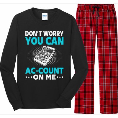 Certified Public Accountant Account Analyst Funny Gift Long Sleeve Pajama Set