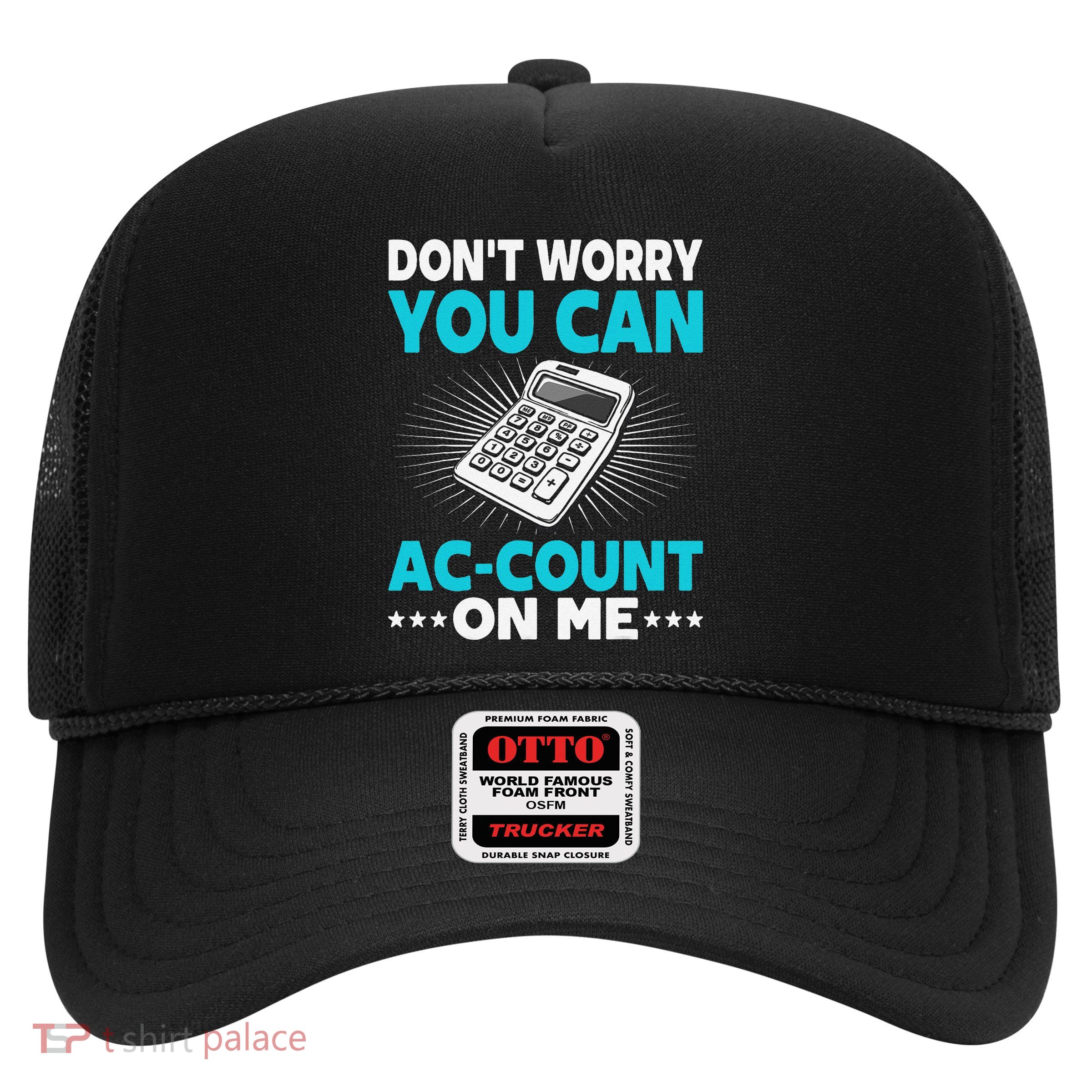 Certified Public Accountant Account Analyst Funny Gift Trucker Hat