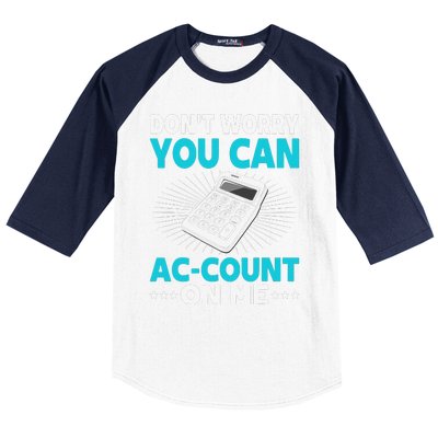 Certified Public Accountant Account Analyst Funny Gift Baseball Sleeve Shirt