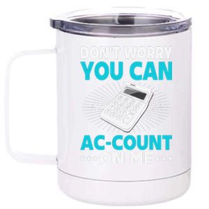 Certified Public Accountant Account Analyst Funny Gift 12 oz Stainless Steel Tumbler Cup