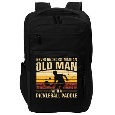 Cool Pickleball Art For Wo Paddle Pickleball Player Impact Tech Backpack